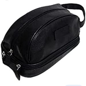 ORIGINAL PENGUIN Munsingwear Men's BLACK Toiletry Dopp Kit Travel Bag LIKE NEW!